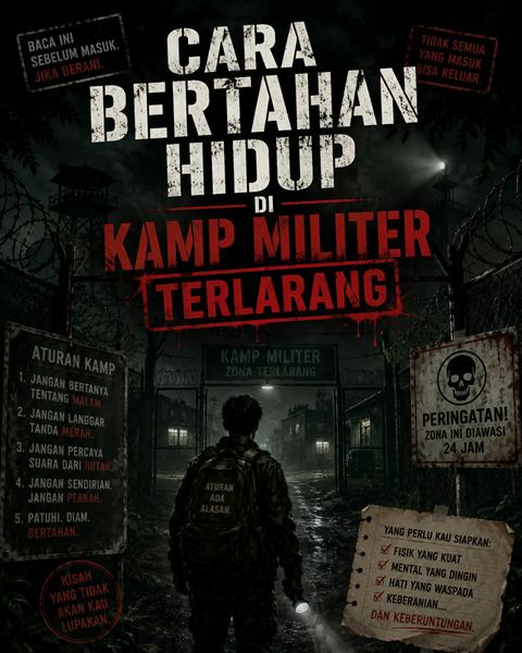 Cara Bertahan Hidup di Kamp Militer Terlarang